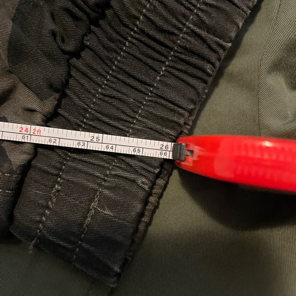 Design Lab Camouflage High-Rise Cotton Jogger Pants Size Small EUC - Picture 9 of 10